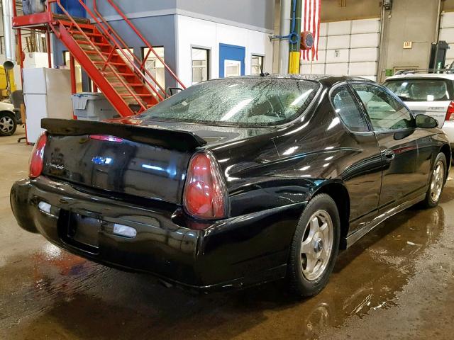 2G1WW12E859316050 - 2005 CHEVROLET MONTE CARL 黑色 照片 4