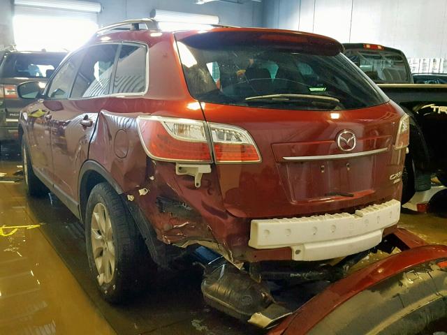 JM3TB3CA0C0348616 - 2012 MAZDA CX-9 RED photo 3