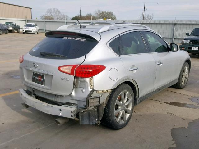 JNKAJ09E68M306770 - 2008 INFINITI EX35 BASE SILVER photo 4
