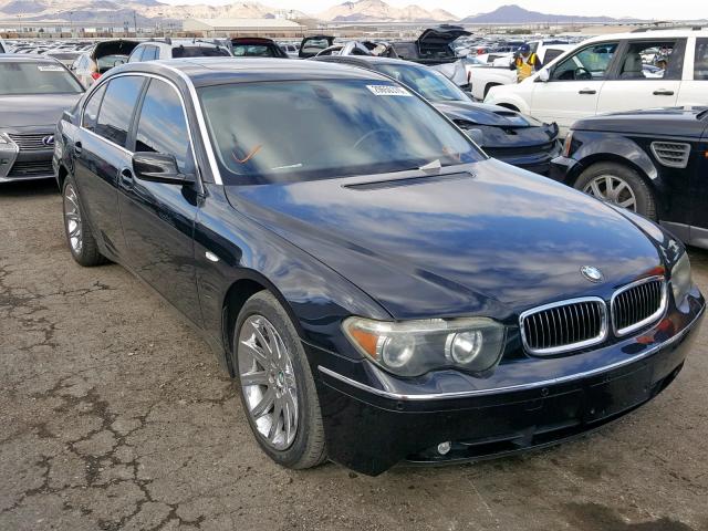 WBAGN63483DR13410 - 2003 BMW 745 LI BLACK photo 1