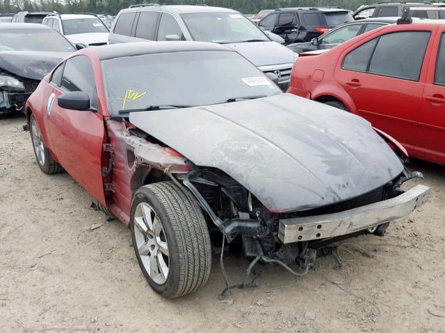 JN1AZ34D85M607405 - 2005 NISSAN 350Z COUPE RED photo 1