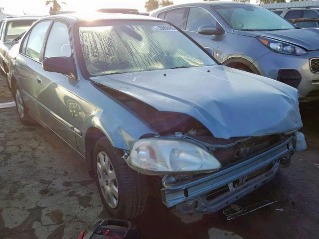 2HGEJ6615YH558795 - 2000 HONDA CIVIC BASE TEAL photo 1