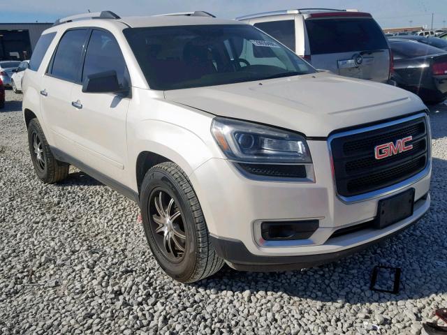 1GKKRNED1EJ123044 - 2014 GMC ACADIA SLE WHITE photo 1