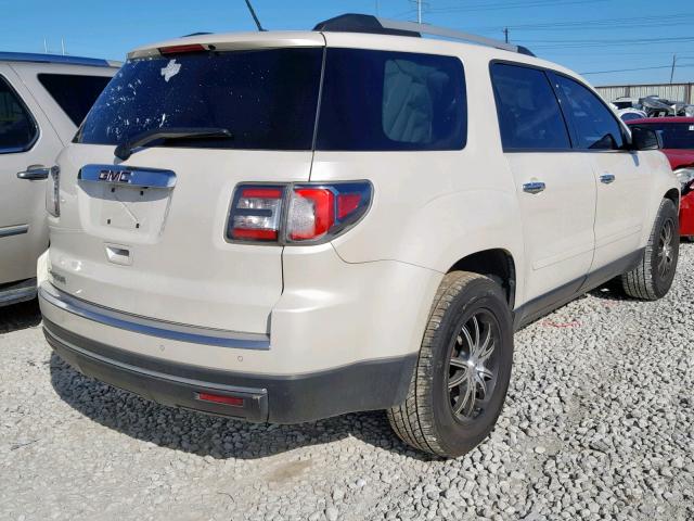 1GKKRNED1EJ123044 - 2014 GMC ACADIA SLE WHITE photo 4