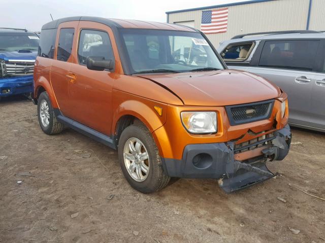 5J6YH28786L026856 - 2006 HONDA ELEMENT EX ORANGE photo 1