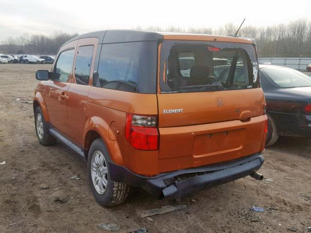 5J6YH28786L026856 - 2006 HONDA ELEMENT EX ORANGE photo 3