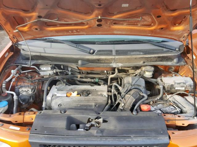 5J6YH28786L026856 - 2006 HONDA ELEMENT EX ORANGE photo 7