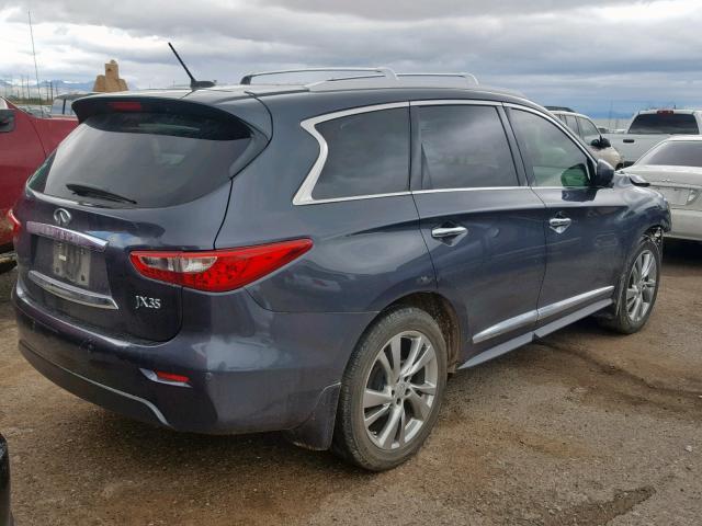 5N1AL0MN5DC337684 - 2013 INFINITI JX35 CHARCOAL photo 4