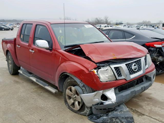 1N6AD0ER0AC446307 - 2010 NISSAN FRONTIER C RED photo 1