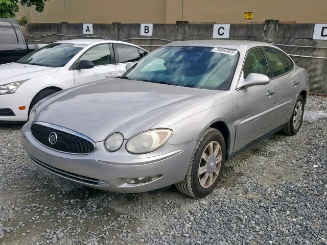 2G4WC582371244062 - 2007 BUICK LACROSSE C SILVER photo 2