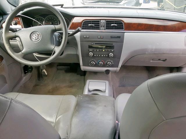 2G4WC582371244062 - 2007 BUICK LACROSSE C SILVER photo 9