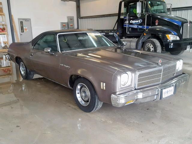 1D80R4D448711 - 1974 CHEVROLET EL CAMINO GRAY photo 1