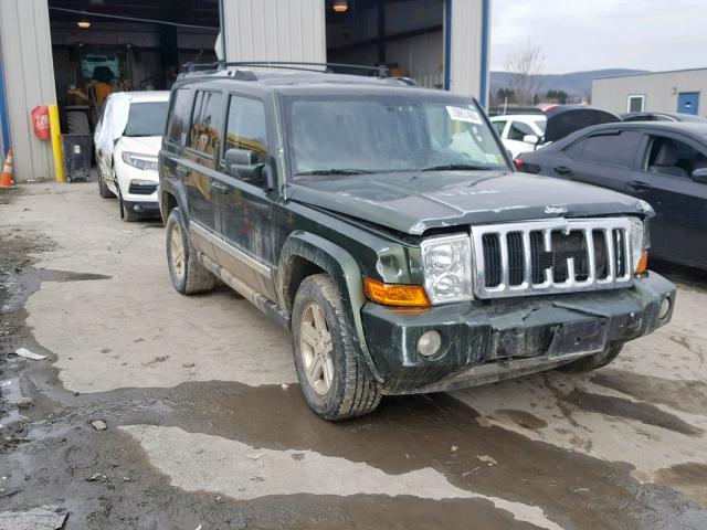 1J8HG58P39C507833 - 2009 JEEP COMMANDER GREEN photo 1