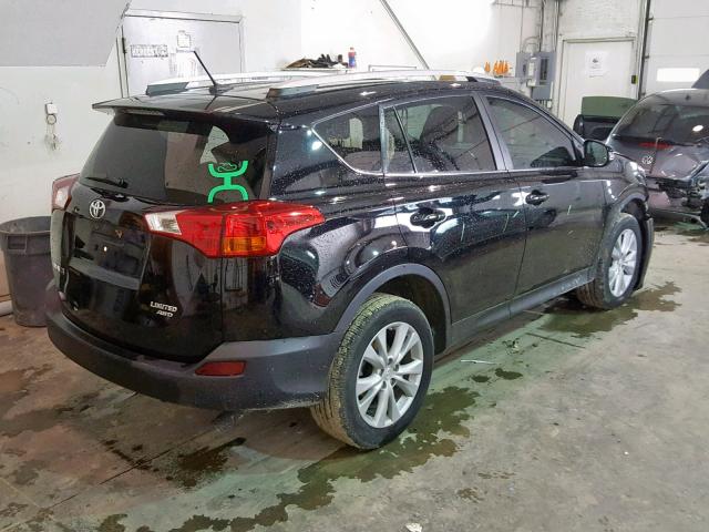 2T3DFREV9EW170353 - 2014 TOYOTA RAV4 LIMIT BLACK photo 4