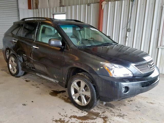 JTJGW31U682851751 - 2008 LEXUS RX 400H CHARCOAL photo 1