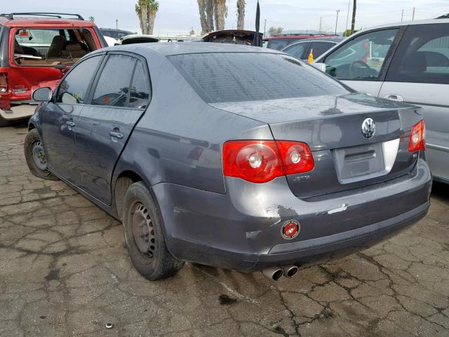 3VWPG71K66M619675 - 2006 VOLKSWAGEN JETTA VALU GRAY photo 3