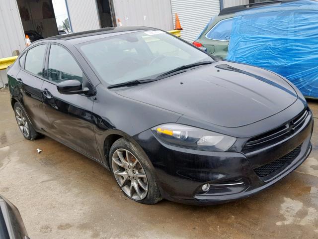 1C3CDFBB6FD111371 - 2015 DODGE DART SXT BLACK photo 1