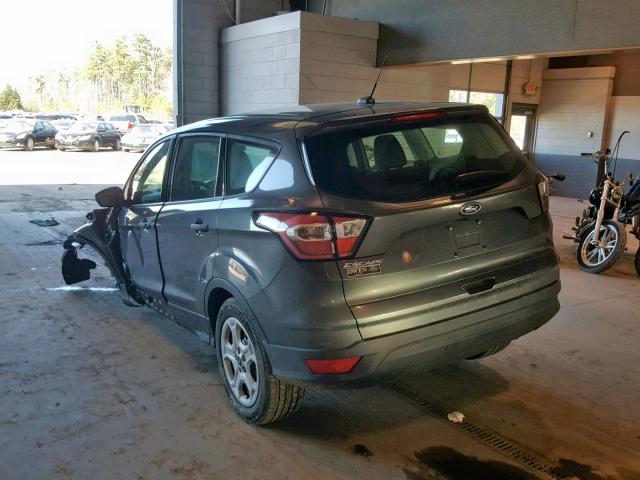 1FMCU0F79JUA33509 - 2018 FORD ESCAPE S GRAY photo 3