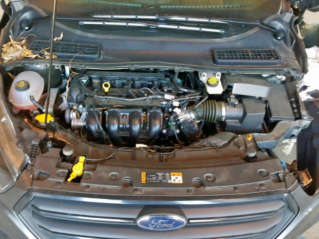 1FMCU0F79JUA33509 - 2018 FORD ESCAPE S GRAY photo 7