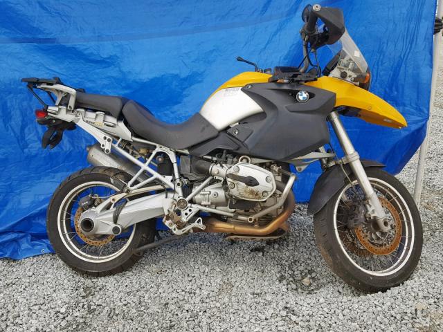 WB10307A16ZR37592 - 2006 BMW R1200 GS YELLOW photo 10