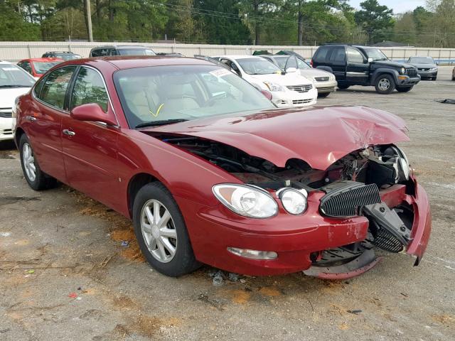 2G4WD582361153806 - 2006 BUICK LACROSSE C MAROON photo 1