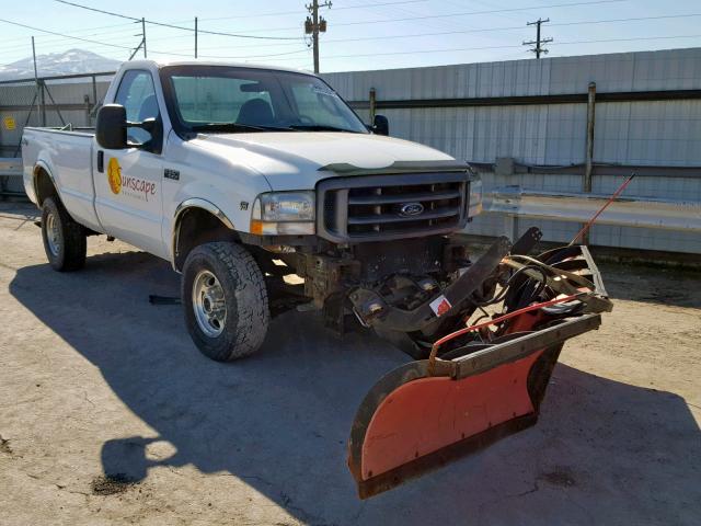 3FTSF31S04MA11012 - 2004 FORD F350 SRW S WHITE photo 1