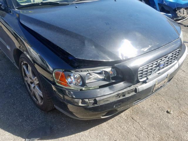 YV1RS64AX42407741 - 2004 VOLVO S60 BLACK photo 10