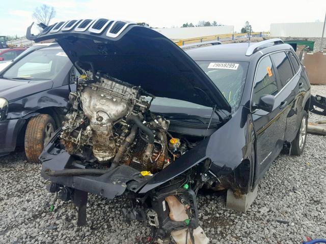 1C4PJLDB8GW158117 - 2016 JEEP CHEROKEE L BLACK photo 2