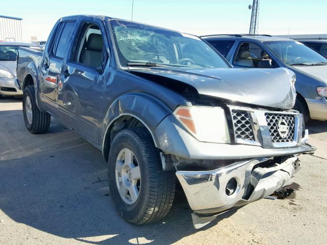 1N6AD07U26C436080 - 2006 NISSAN FRONTIER C CHARCOAL photo 1