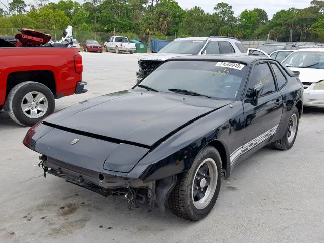 WP0AA0949DN460824 - 1983 PORSCHE 944 BLACK photo 2