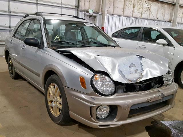 JF1GG68592H832217 - 2002 SUBARU IMPREZA OU SILVER photo 1