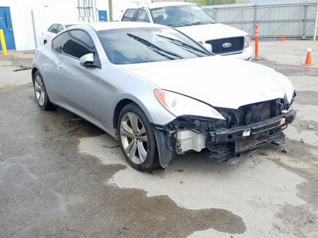 KMHHT6KD1BU062737 - 2011 HYUNDAI GENESIS CO SILVER photo 1