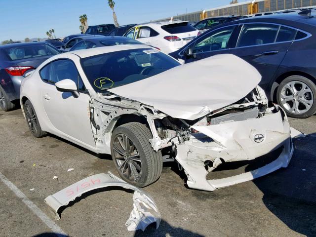 JF1ZNAA19D2734657 - 2013 TOYOTA SCION FR-S WHITE photo 1