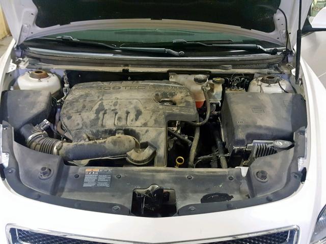 1G1ZC5E12BF340840 - 2011 CHEVROLET MALIBU 1LT თეთრი ფოტო 7