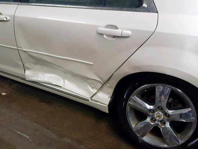 1G1ZC5E12BF340840 - 2011 CHEVROLET MALIBU 1LT თეთრი ფოტო 9