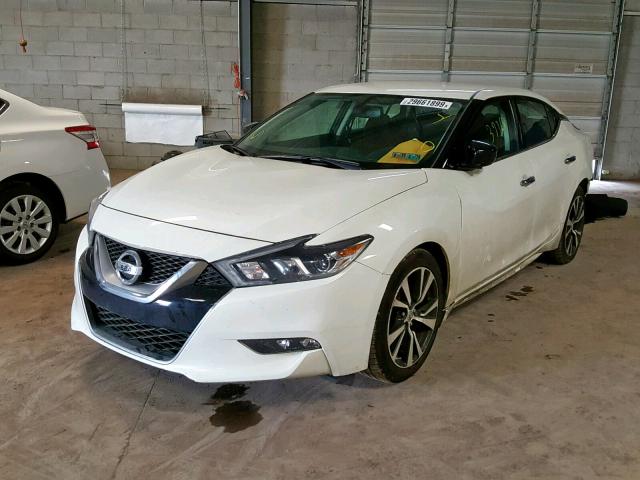 1N4AA6AP0HC432054 - 2017 NISSAN MAXIMA 3.5 WHITE photo 2