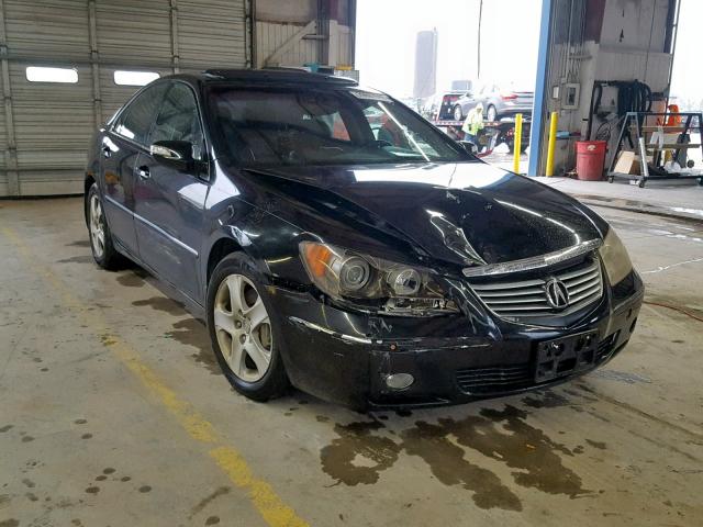 JH4KB16546C007132 - 2006 ACURA RL BLACK photo 1