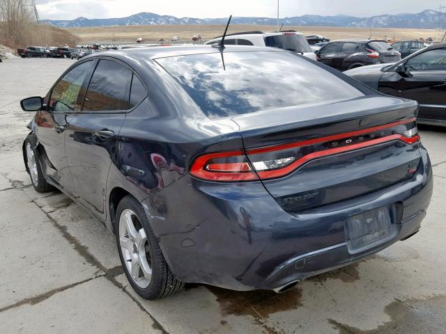 1C3CDFBH0DD153522 - 2013 DODGE DART SXT CHARCOAL photo 3