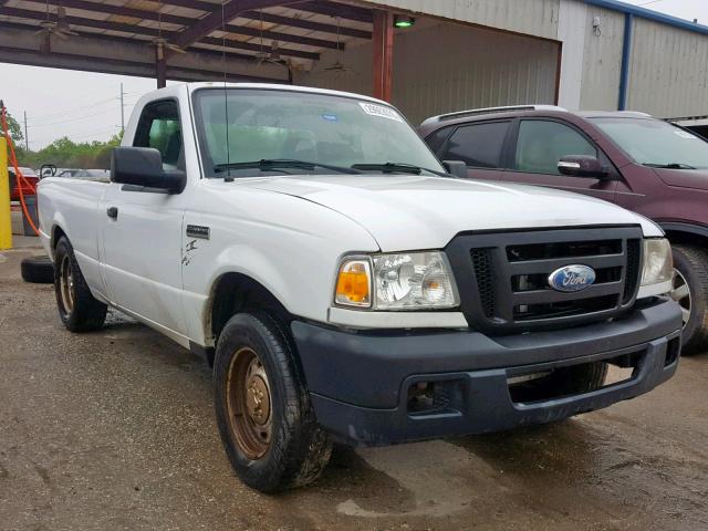 1FTYR10D66PA31285 - 2006 FORD RANGER WHITE photo 1