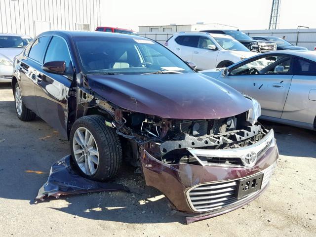 4T1BK1EB3FU152497 - 2015 TOYOTA AVALON XLE PURPLE photo 1