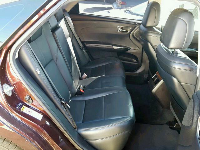 4T1BK1EB3FU152497 - 2015 TOYOTA AVALON XLE PURPLE photo 6