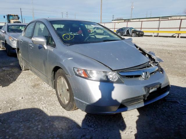 JHMFA36286S022079 - 2006 HONDA CIVIC HYBRID  photo 1