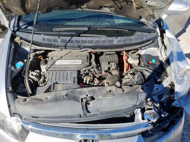 JHMFA36286S022079 - 2006 HONDA CIVIC HYBRID  photo 7