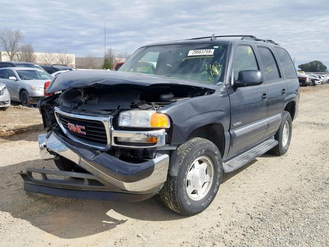 1GKEC13T86J114621 - 2006 GMC YUKON GRAY photo 2