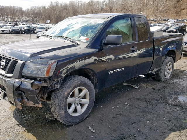 1N6AA0CJ7BN314544 - 2011 NISSAN TITAN S BLACK photo 9