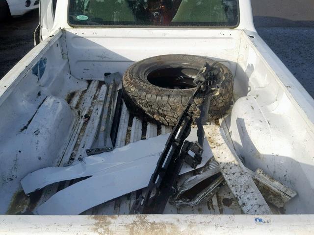 1FTYR10C1YPC12496 - 2000 FORD RANGER WHITE photo 6