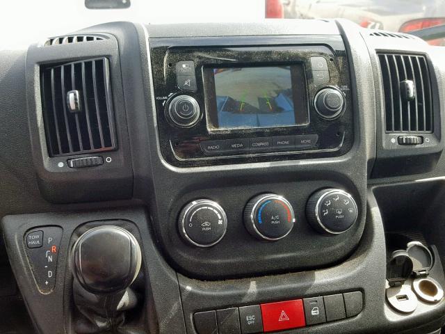 3C6TRVCGXJE113043 - 2018 RAM PROMASTER 白色 照片 9