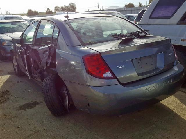 1G8AL55B26Z138706 - 2006 SATURN ION LEVEL GRAY photo 3
