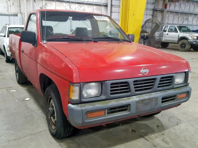 1N6SD11S3PC369301 - 1993 NISSAN TRUCK SHOR RED photo 1