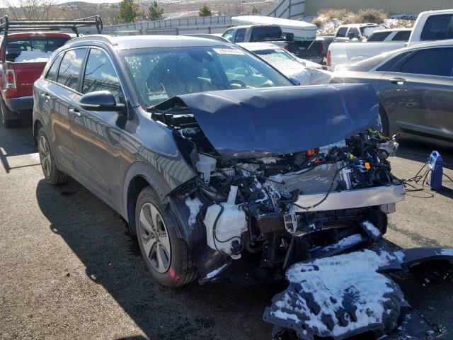 KNDCD3LD5J5186396 - 2018 KIA NIRO EX GRAY photo 1